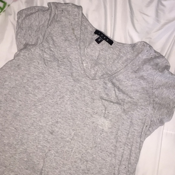 🌸Distressed tee🌸 -free if you bundle ⚡️ - Picture 3 of 3